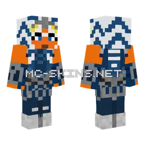 Ahsoka Tano Minecraft skin