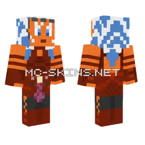 Ahsoka Tano Minecraft skin