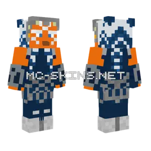 Ahsoka Tano Minecraft skin