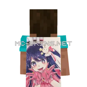 Ai Hoshino Dress cape, outside and lining