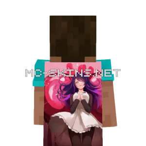 Ai Hoshino Sweater cape, outside and lining