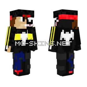 Aj Landero Skin We Are Venom Minecraft skin