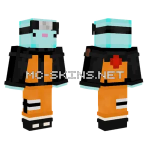 Ajolote Azul Naruto Minecraft skin