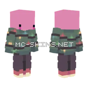 Ajolote Navidad Minecraft skin
