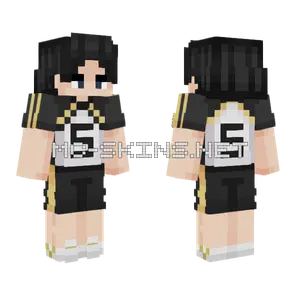 Akaashi Keiji Edited Minecraft skin
