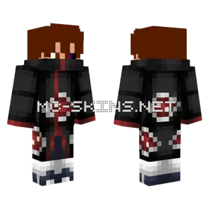 Akatsuki Boy Minecraft skin