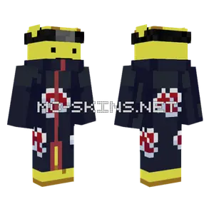 Akatsuki Giraffe Ayetoastie Minecraft skin