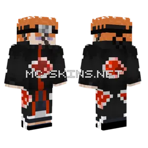 Akatsuki Leader Pain Minecraft skin