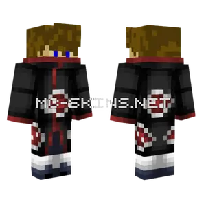 Akatsuki Skin Minecraft skin