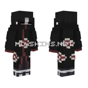 Akatsuki Skin Minecraft skin