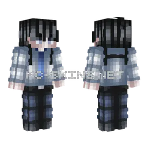 Aki Hayakawa Chainsaw Man Minecraft skin