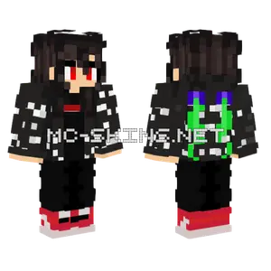 Aki Nakajima Supreme Style Minecraft skin