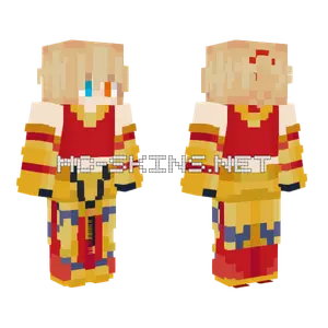 Aki New Style Minecraft skin