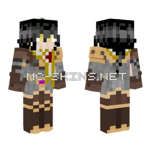 Aki The Travelling Bard Minecraft skin