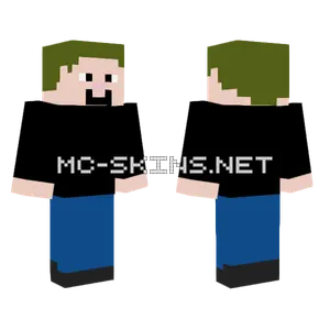 Akronman1 Green Hat Minecraft skin