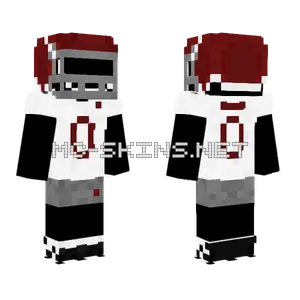 Alabama Practice Offense Minecraft skin