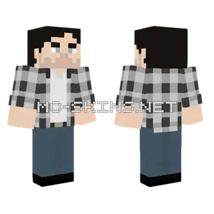 Alan Wake American Nightmare Minecraft skin