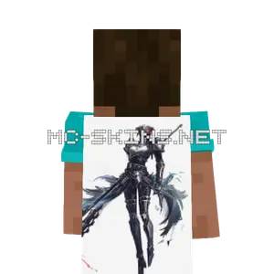 Albedo Armor cape, outside and lining