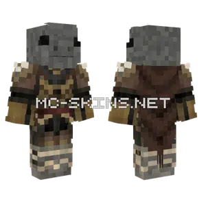 Albinauric Armor Minecraft skin