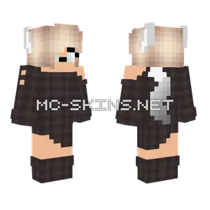 Albino Girl Minecraft skin