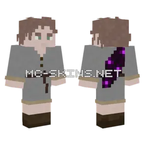 Aldeano Void2 Minecraft skin