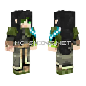 Aldormfa Green Outfit Minecraft skin