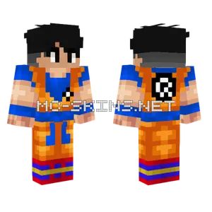 Alejo Goku Minecraft skin