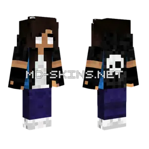 Alex Da Noob Dark Minecraft skin