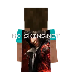 Alex Mercer cape, outside and lining
