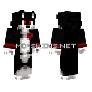 Alex2 Black Cat Minecraft skin