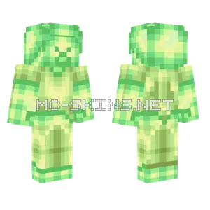 Algae Green Steve Minecraft skin