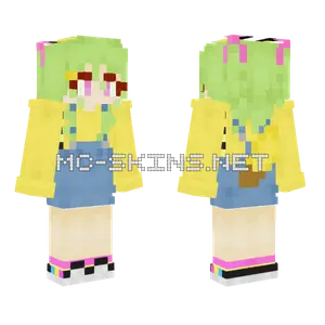 Ali Pikachu Minecraft skin