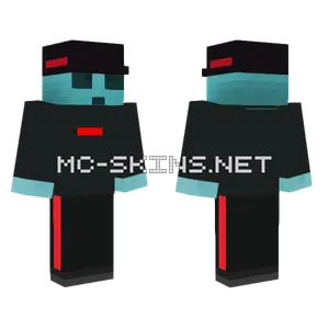 Alien Chad Minecraft skin