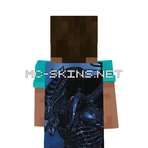 Alien cape, outside and lining