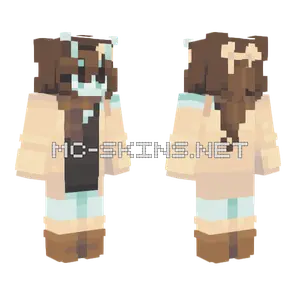 Alien Vanilla Steamed Milk Minecraft skin