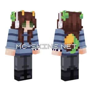 Alien Version 2 Gromlin Minecraft skin