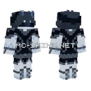 Aliensacrifice Blue Robot Minecraft skin