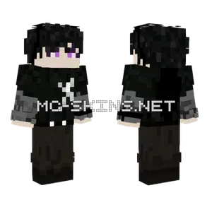 Alistarr11 Black Outfit Minecraft skin