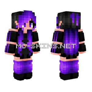 All Purpled Out Minecraft skin