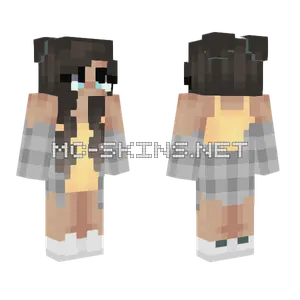 Almost Summer Girl Minecraft skin