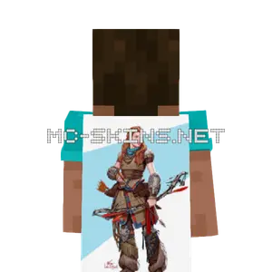 Aloy cape, outside and lining