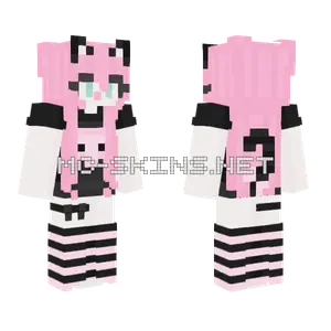 Alt Cat Girl Matching Minecraft skin