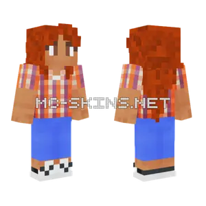 Alya With Rena Rouge Hair Minecraft skin