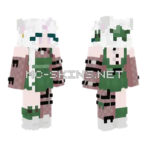 Amalthea Frog Outfit Minecraft skin