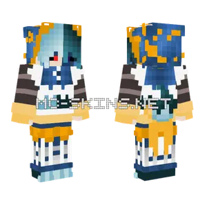 Amaris Blue Cake Minecraft skin