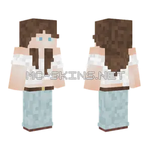 Amber Girl Minecraft skin