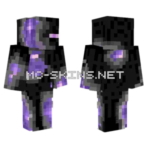 Amethyst Enderman V2 Minecraft skin
