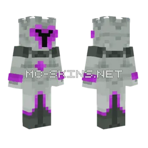 Amethyst Warrior Minecraft skin