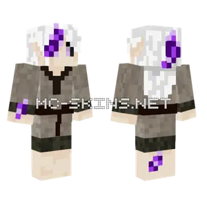 Amethyst Wyvern Minecraft skin