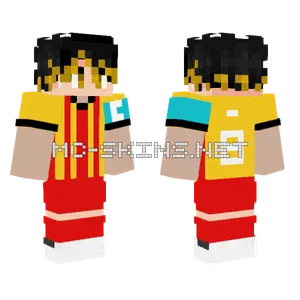Amik Football Jersey Minecraft skin